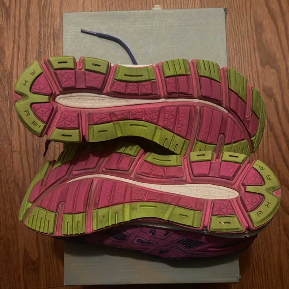 ASICS Gel-Neo33 Purple and Hot Pink Sneakers - Picture 4 of 4